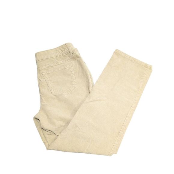 St Johns Bay Corduroy Jeans Brown Straight Leg Women's  12P - Picture 1 of 8